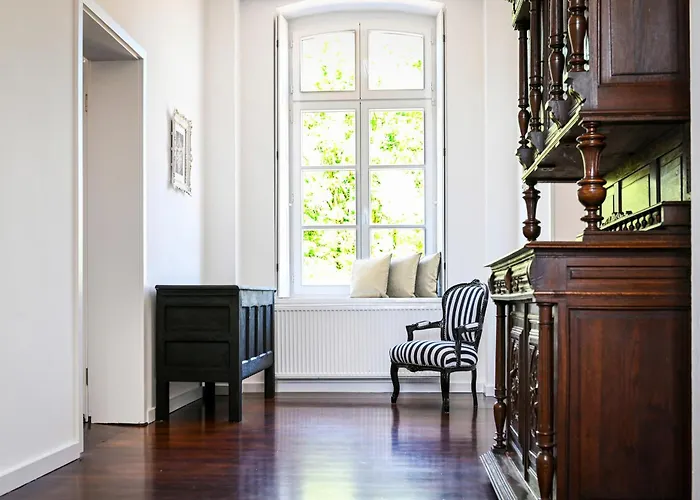 Seen-apartment Im Herrenhaus Rheinblick * 克桑滕