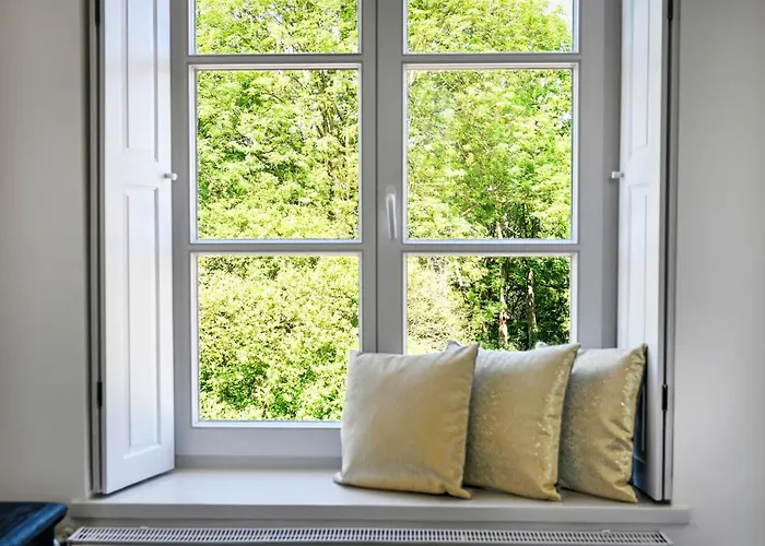 公寓 Seen-apartment Im Herrenhaus Rheinblick