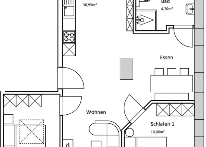Seen-apartment Im Herrenhaus Rheinblick 公寓 *